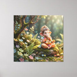 Lienzo Ganesha