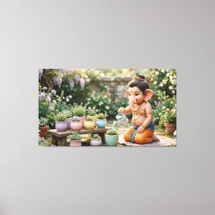 Lienzo Ganesha