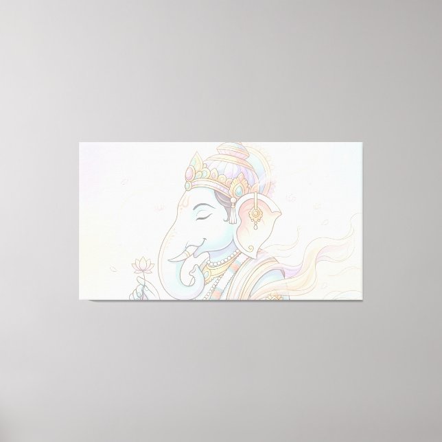 Lienzo Ganesha (Anverso)