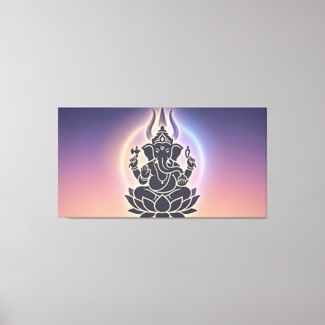 Lienzo Ganesha (Anverso)