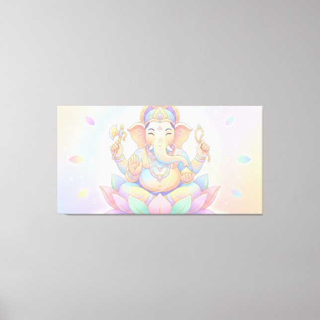 Lienzo Ganesha (Anverso)