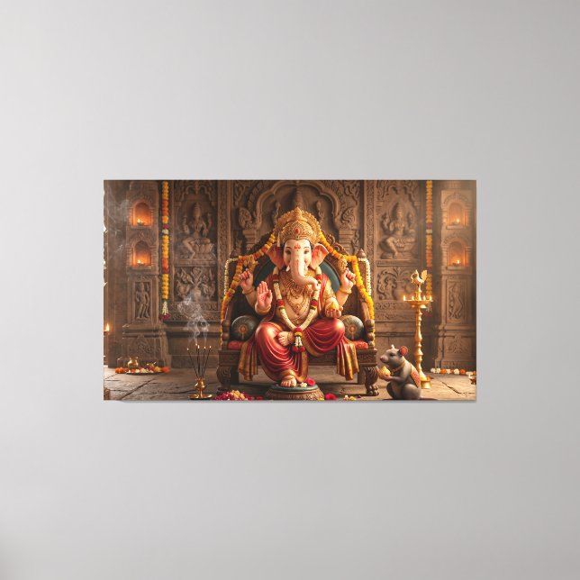 Lienzo Ganesha (Anverso)