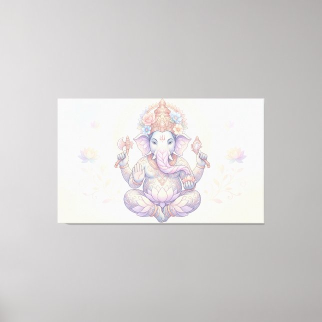 Lienzo Ganesha (Anverso)