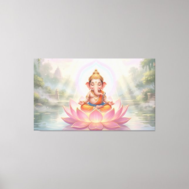 Lienzo Ganesha (Anverso)