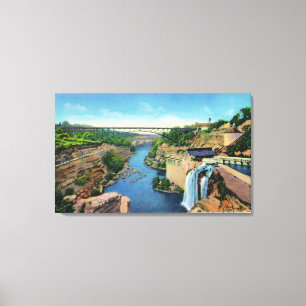 Lienzo Garganta del río de Genesee, puente de Park Avenu
