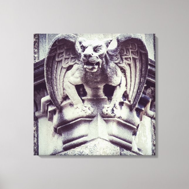 Lienzo Gargoyle (Anverso)