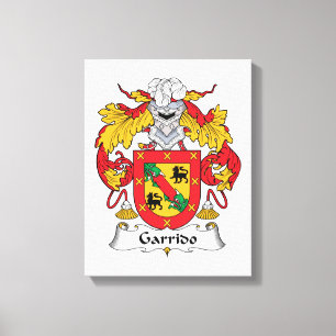 Lienzo Garrido Family Crest