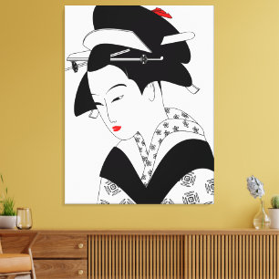 Lienzo gasha japonesa