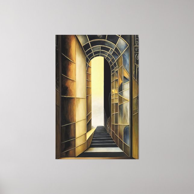 Lienzo Gateway to the Unknown (Anverso)