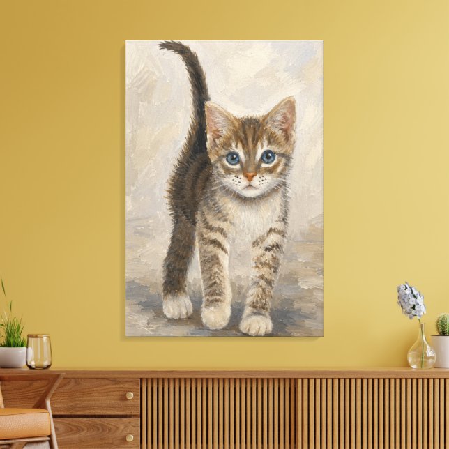 Lienzo Gatito atigrado (Insitu (Sala de estar))
