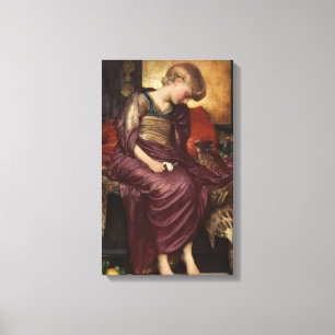 Lienzo Gatito (por Frederic Leighton)