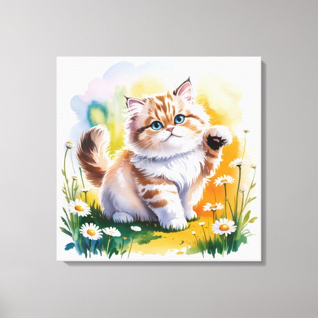 Lienzo Gato (Anverso)