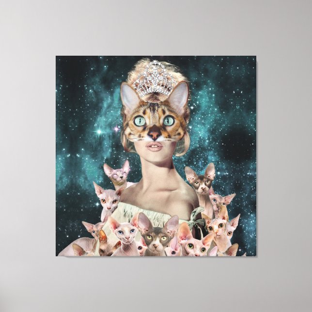 Lienzo Gato (Anverso)