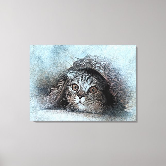Lienzo Gato (Anverso)