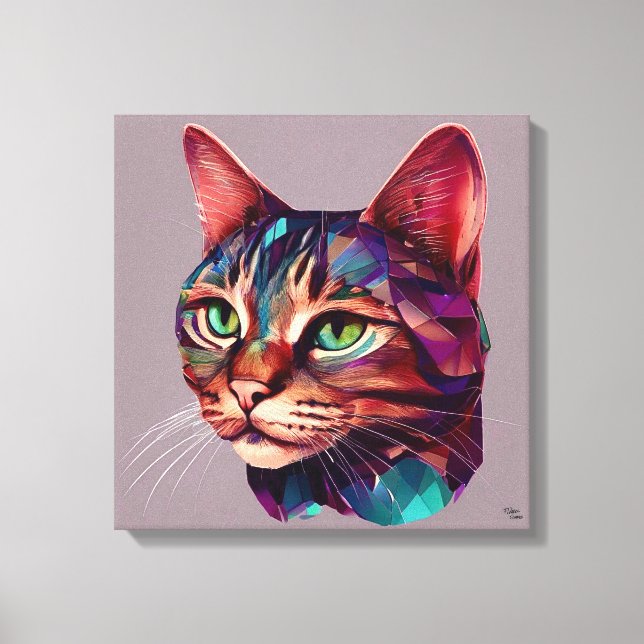 Lienzo Gato (Anverso)