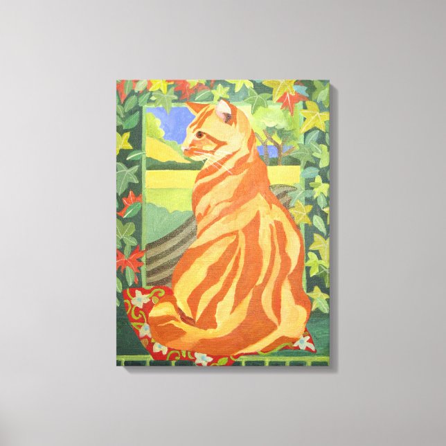 Lienzo Gato 1 2014 (Anverso)