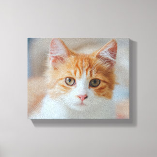 Lienzo Gato marrón | Zazzle_Growshop.