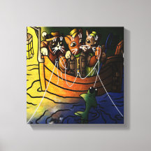 Gatos de pesca nocturna