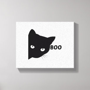 Lienzo Gatos de regalo de Halloween