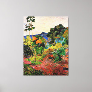 Lienzo Gauguin - Paisaje de Martinica,
