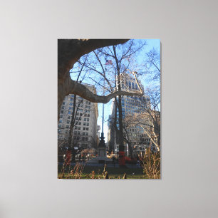 Lienzo "Gaye Elise Beda", "Nueva York, Nueva York"