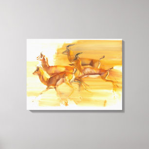 Lienzo Gazelles corrientes 2010