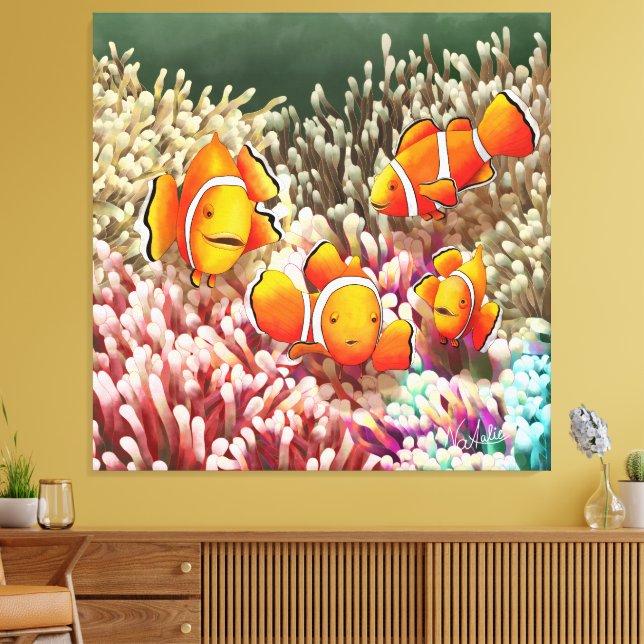 Lienzo GB Print on canvas clown fish (Insitu (Sala de estar))