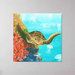 Lienzo GB Print on canvas turtle