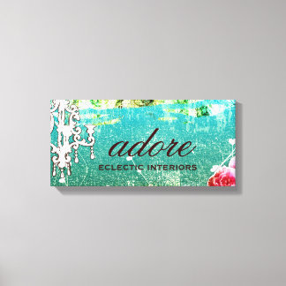 Lienzo GC Adore Vintage Turquoise RÓTULO