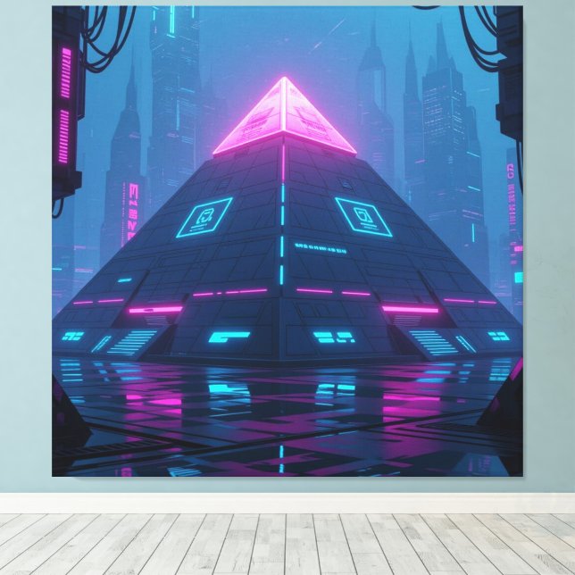 Lienzo Geheimnisse der Pyramiden – Zeitlose Monumente des (Insitu (piso de madera))