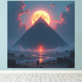 Lienzo Geheimnisse der Pyramiden – Zeitlose Monumente des