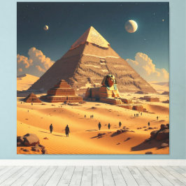 Lienzo Geheimnisse der Pyramiden – Zeitlose Monumente des