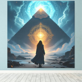 Lienzo Geheimnisse der Pyramiden – Zeitlose Monumente des