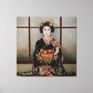 Lienzo Geisha