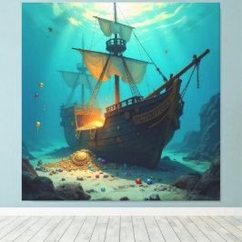 Lienzo Geisterschiff der Piraten  