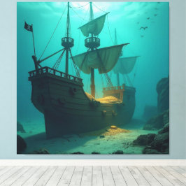 Lienzo Geisterschiff der Piraten  