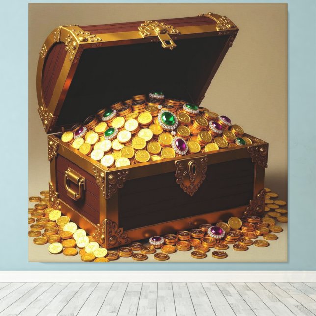 Lienzo Geisterschiff der Piraten   (Insitu (piso de madera))