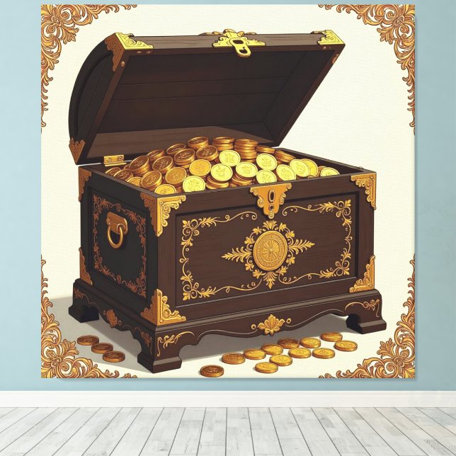 Lienzo Geisterschiff der Piraten   (Insitu (piso de madera))