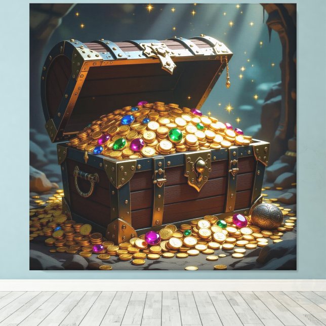 Lienzo Geisterschiff der Piraten   (Insitu (piso de madera))