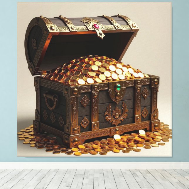 Lienzo Geisterschiff der Piraten   (Insitu (piso de madera))