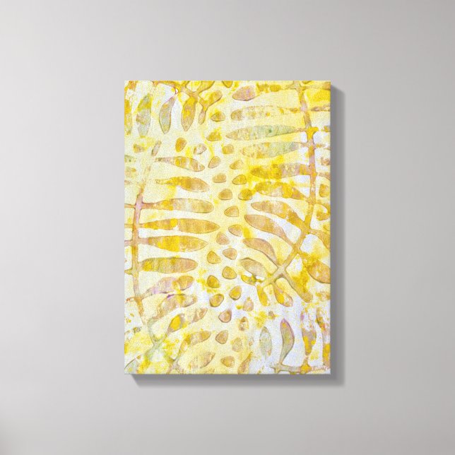 Lienzo Gelli Printed Golden Leaves (Anverso)