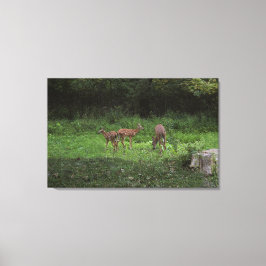 Lienzo Gemelos y su mamá