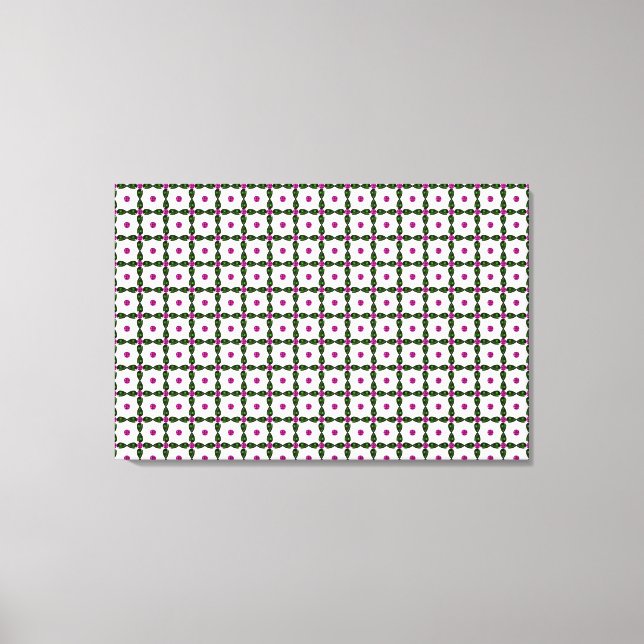 Lienzo Gemstone Art, Purple Green (Anverso)