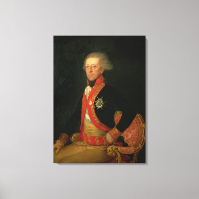 Lienzo General Antonio Ricardos c.1793-94 (Anverso)