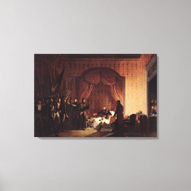 Lienzo General Bonaparte Capturado Austro-Cerdeña (Anverso)