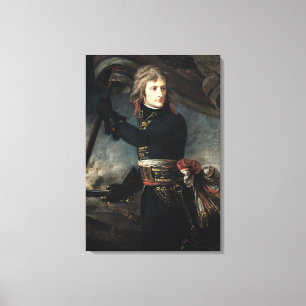 Lienzo General Bonaparte en el puente en Arcole