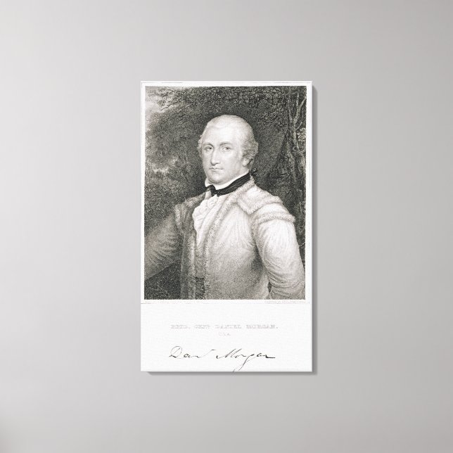Lienzo General de Brigada Daniel Morgan (1736-1802) (Anverso)