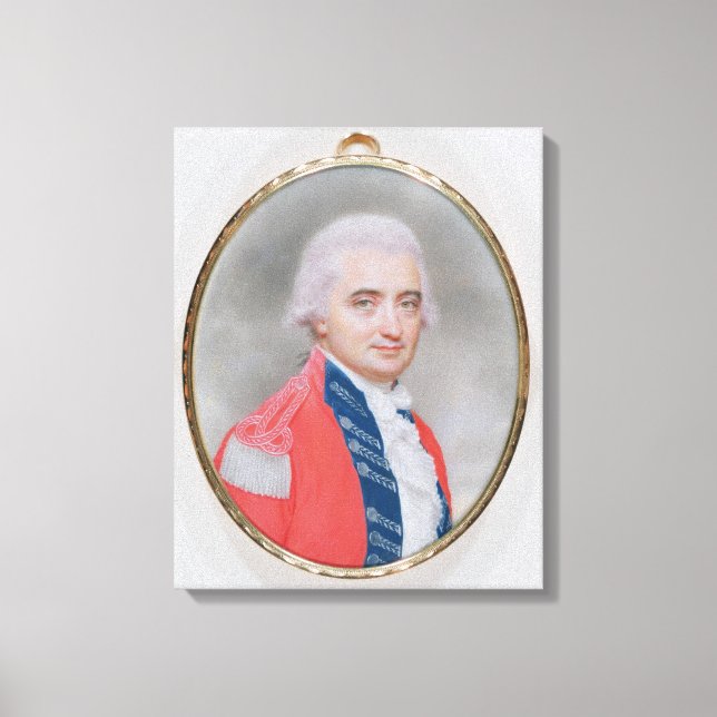 Lienzo General de División Sir Barry Close (d.1813) 1794  (Anverso)