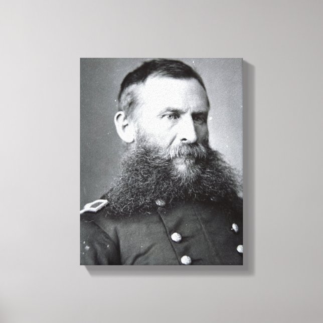 Lienzo General George Crook (foto de abajo) (Anverso)
