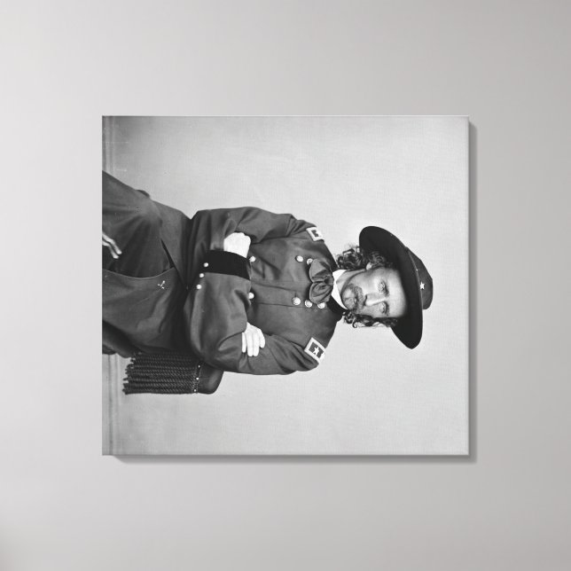 Lienzo General George Custer Fotografía #1 (Anverso)